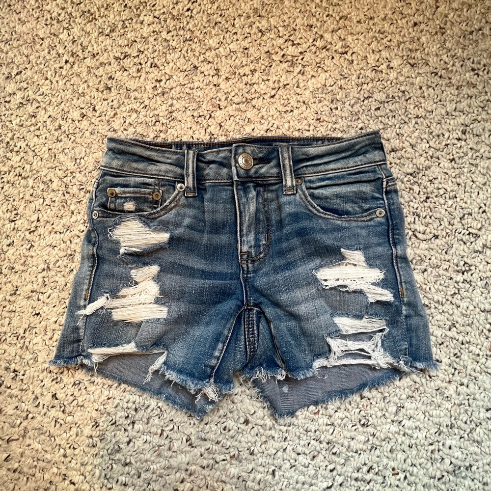 American Eagle ‘Ne(x)t Level Stretch’ Jean Shorts